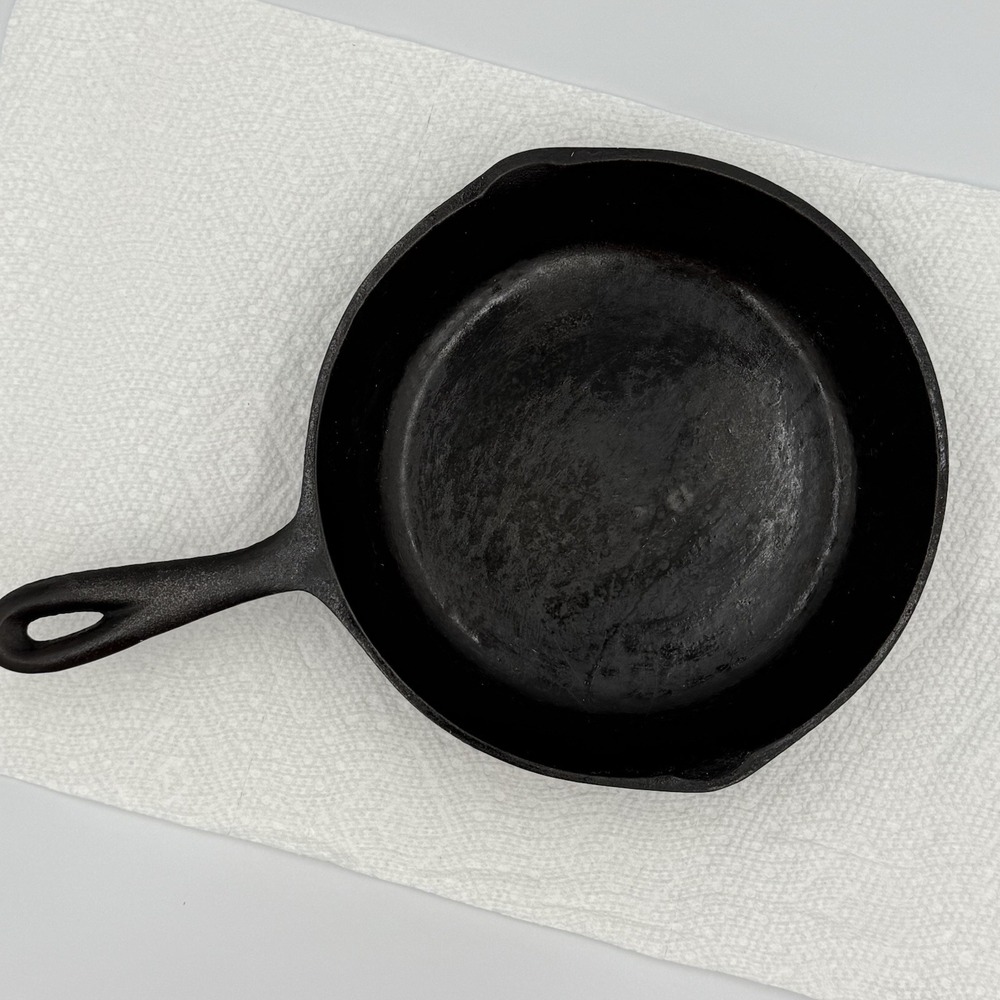 VTG BSR No 5 Cast Iron Skillet Heat Ring 8 1/8‎ Inch No Spin Made USA
